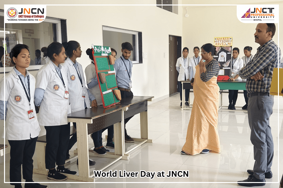 Celebrating World Liver Day at JNCT Professional University! 