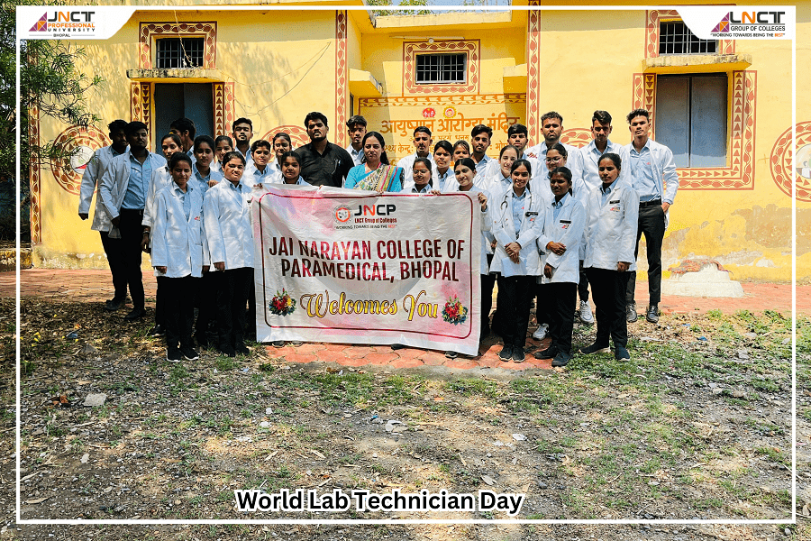 Celebrating World Lab Technician Day at Jai Narayan College of Paramedical